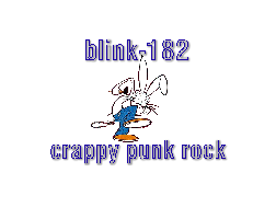 blink-182rabbitcrappypunkrock.gif